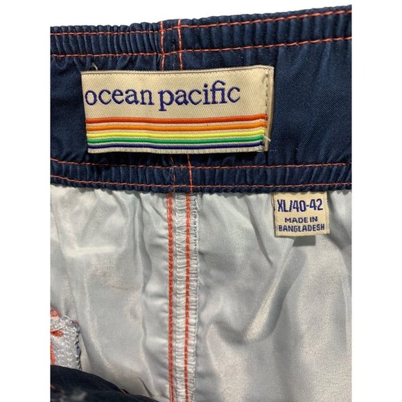 XL (40-42) OP Ocean Pacific Men's Summer Quick Dry Swim Board Shorts New - Picture 8 of 11